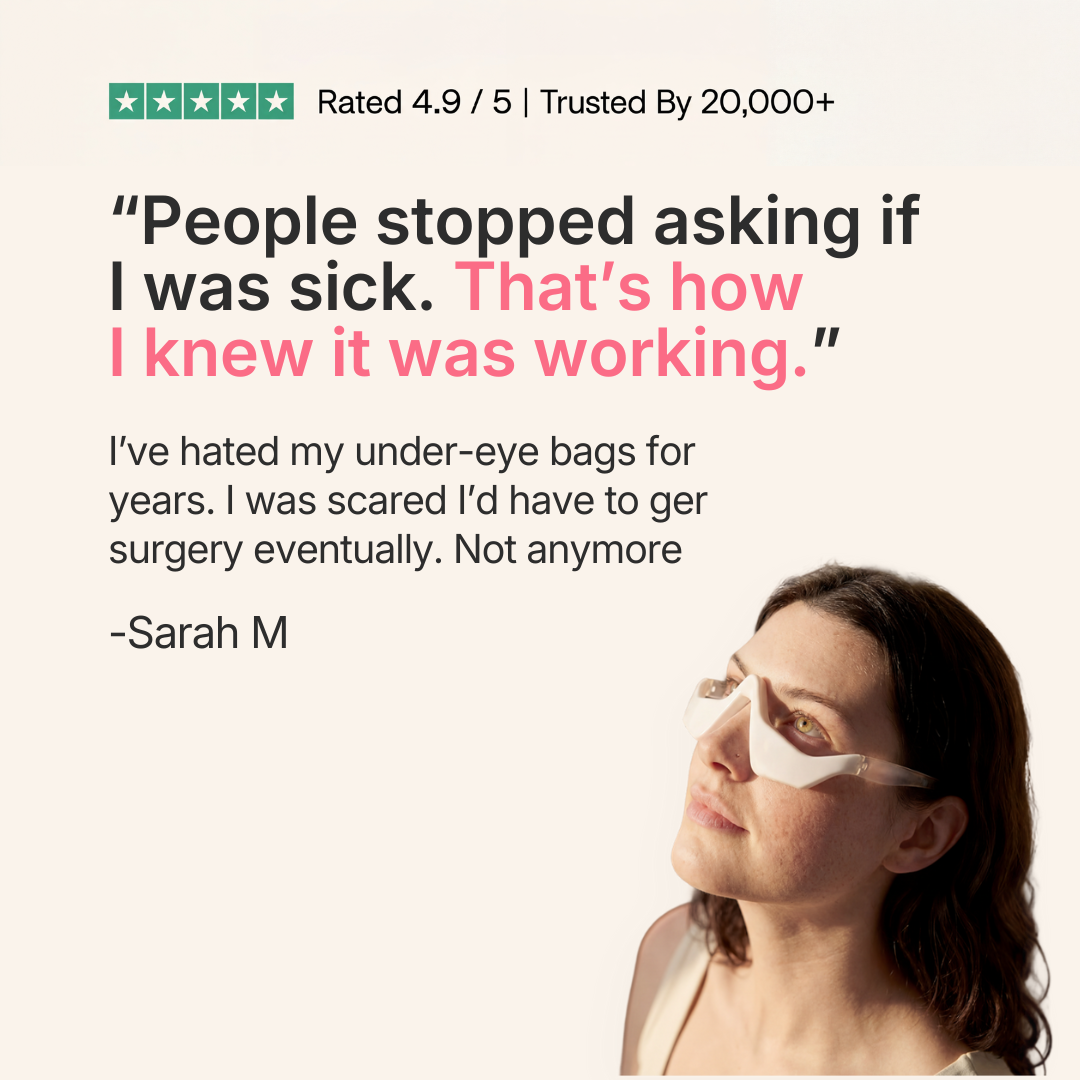 LumiGlow™ Red Light Under-Eye Therapy